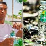 Cristiano Ronaldo lança própria marca de água; valores chegam a R$4,19