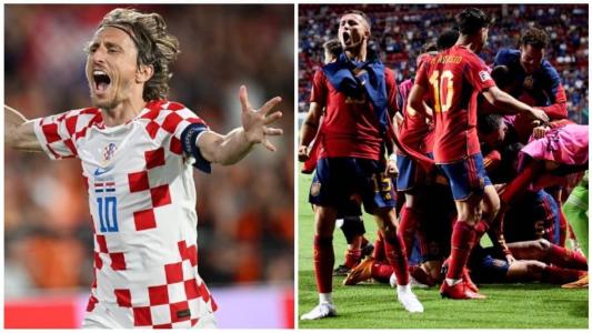 Croácia e Espanha disputam o título da Nations League