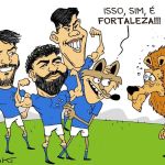 Charge do Duke | Cruzeiro domina, bate Fortaleza e briga por liderança