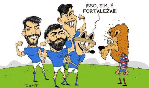Charge do Duke: vitória do Cruzeiro sobre o Fortaleza por 2 a 0