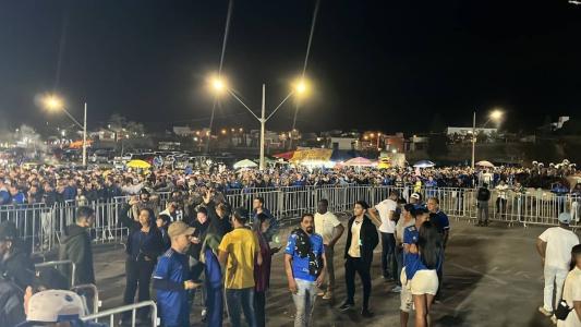 Cruzeirenses têm dificuldade de acesso à Arena do Jacaré, em Sete Lagoas