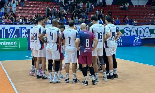 JF Vôlei perdeu para o atual campeão Cruzeiro na abertura da Superliga 2025/2026