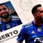 Gilberto manda recado para torcida do Cruzeiro: 'feliz e ansioso para estar com vocês'