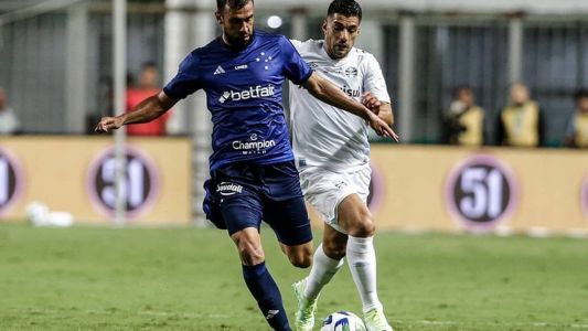 Cruzeiro bateu o Grêmio nesse sábado (22)