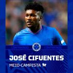 Cruzeiro anuncia a contratação do volante equatoriano José Cifuentes