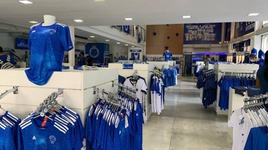 Cruzeiro conta atualmente com seis lojas físicas em Belo Horizonte