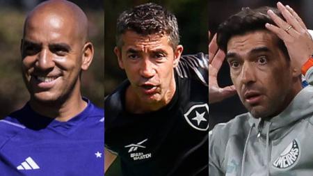 Cruzeiro, de Pepa, terá o Botafogo, de Bruno Lage, e Palmeiras, de Abel, pela frente