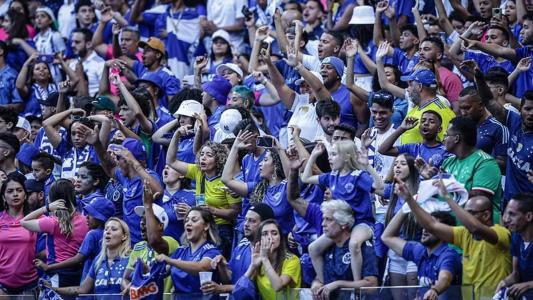 Cruzeiro divulgou nova parcial de ingressos na tarde desta segunda-feira