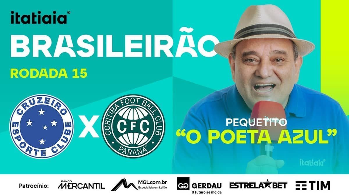 Cruzeiro x Coritiba: assista, ao vivo, à transmissão da Itatiaia
