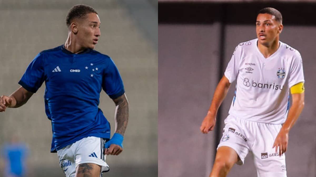 Cruzeiro e Grêmio vão disputar título inédito da Copa do Brasil Sub-20
