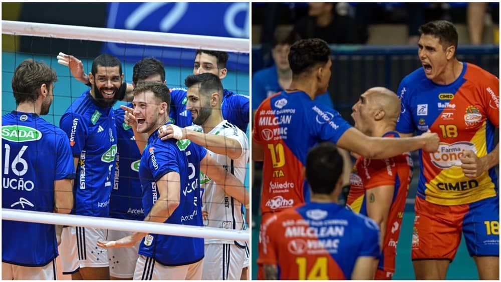 Supercopa de Vôlei: Cruzeiro e São José inauguram disputas nacionais masculinas