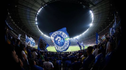 Cruzeiro em jogo no Mineirão