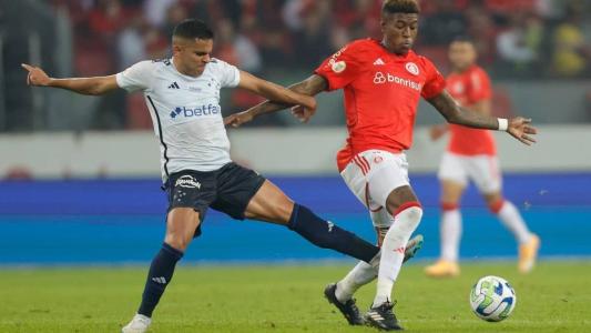 Cruzeiro empatou com o Inter no Beira-Rio pelo Brasileiro