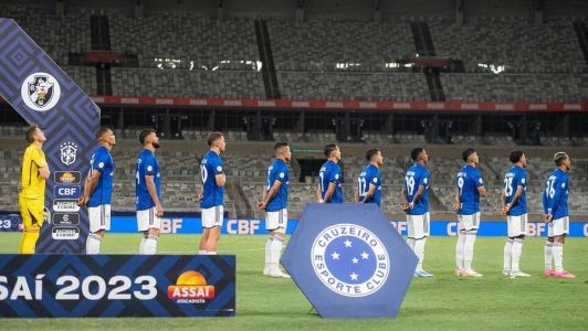 Cruzeiro empatou com o Vasco e tem quase 15% de risco de rebaixamento