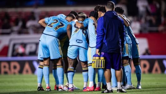 Cruzeiro está na luta na parte de baixo da tabela do Brasileirão