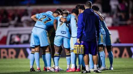 Cruzeiro está na luta na parte de baixo da tabela do Brasileirão