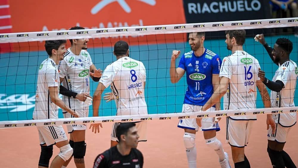 Sada Cruzeiro se impõe e vence Sesi Bauru pela Superliga Masculina de Vôlei