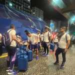 Veja como foi a chegada do Cruzeiro a hotel no Rio para duelo com Fluminense