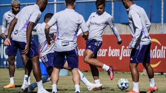 Cruzeiro finalizou a preparação para o jogo nesse domingo (21)
