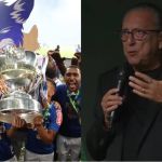 'Foi duro', diz Galvão Bueno sobre narrar título do Cruzeiro sobre o Flamengo