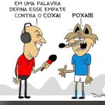 Charge do Duke: a má atuação do Cruzeiro contra o Coritiba