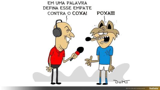 Cruzeiro jogou mal e apenas empatou com o Coritiba, no Independência