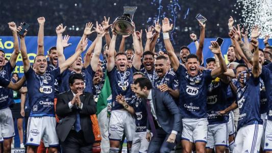 Cruzeiro levantou troféu da Série B do Brasileiro em 2022