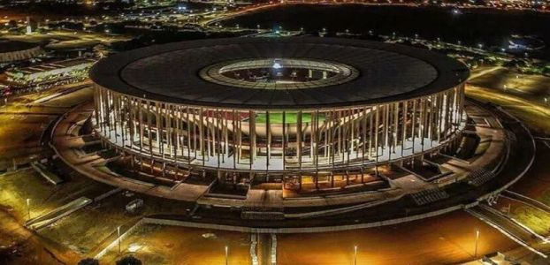 Estádio Mane Garrincha, em Brasília-DF