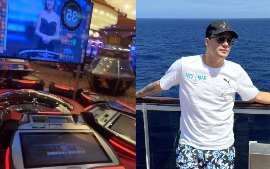 Cruzeiro do Neymar: genro de Silvio Santos exibe detalhes de cassino