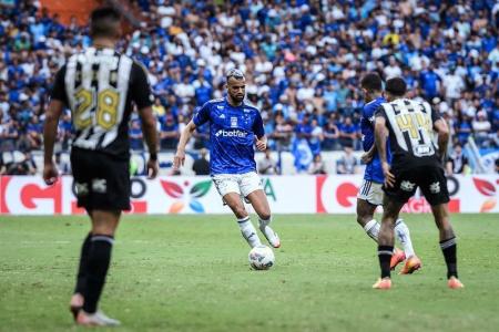 Cruzeiro perdeu o último clássico para o Atlético por 2 a 0