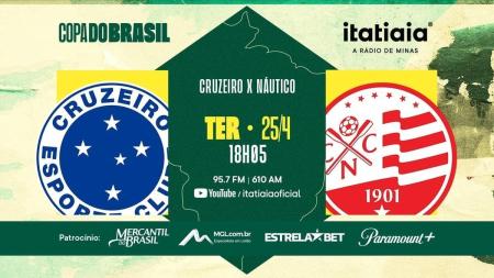 Cruzeiro recebe o Náutico nesta terça-feira (25) pela Copa do Brasil