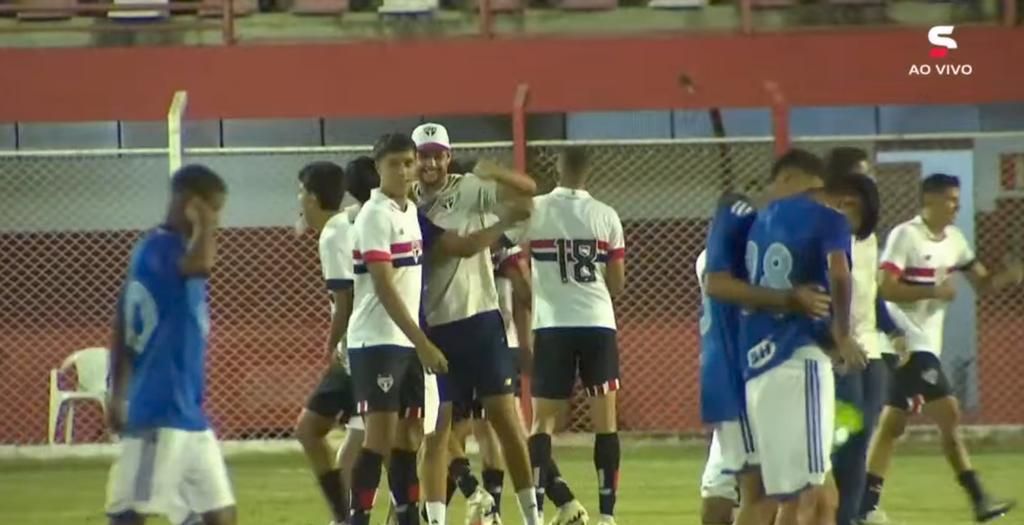 Cruzeiro perde para o São Paulo e é eliminado da Copa do Brasil Sub-17