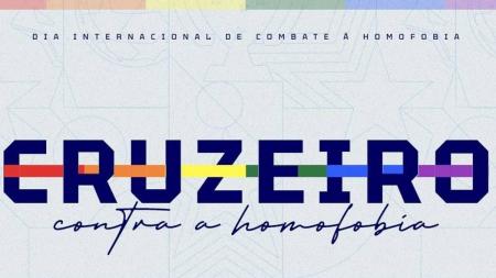 Cruzeiro se posiciona contra homofobia