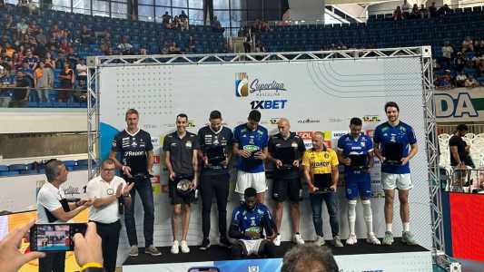 Cruzeiro tem dois integrantes na Seleção da Superliga; veja