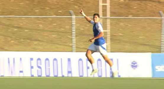 cruzeiro vence Atlético-GO pelo Brasileirão sub-20