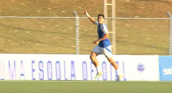 cruzeiro vence Atlético-GO pelo Brasileirão sub-20