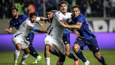Cruzeiro vence o Grêmio na estreia como mandante na Série A