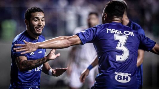 Cruzeiro venceu por 2 a 0 e avançou às oitavas da Copa do Brasil