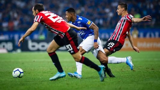 Cruzeiro venceu São Paulo em outubro de 2019, no Mineirão, pela Série A