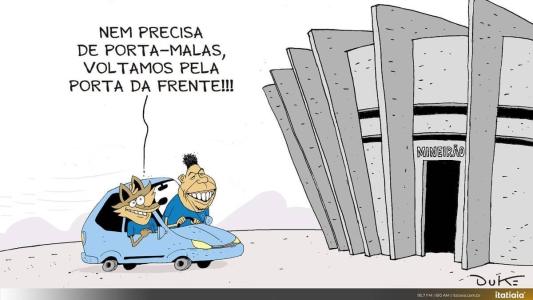 Cruzeiro voltará ao Mineirão no jogo contra o Fluminense, em 10 de maio