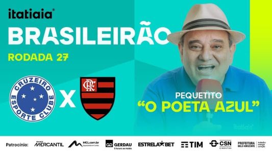 Cruzeiro x Flamengo é na Itatiaia