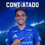 Cruzeiro oficializa retorno de Bruno Rodrigues, emprestado pelo Palmeiras