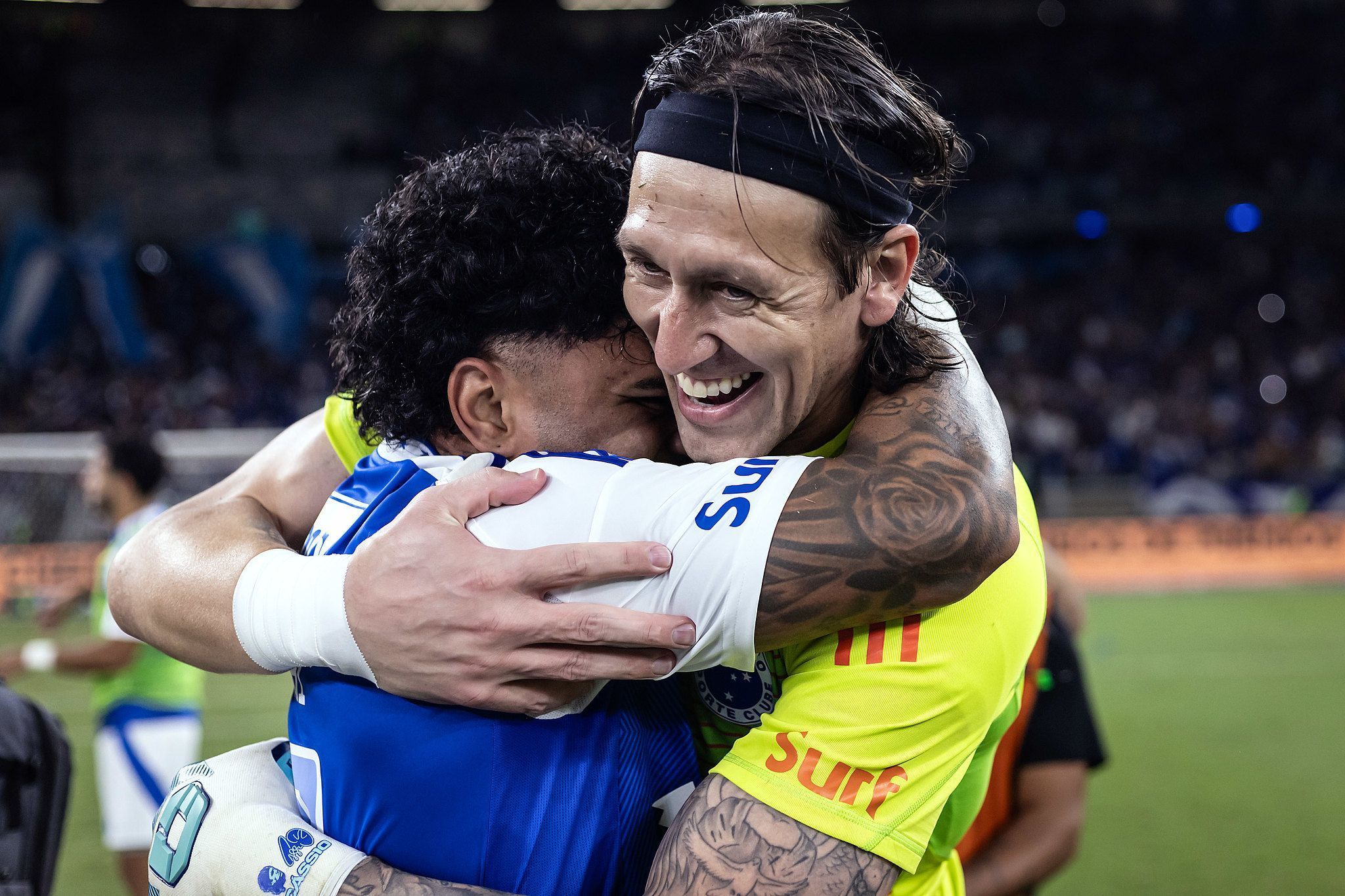 Gabigol rasga elogios a Cássio e detalha convívio com goleiro no Cruzeiro