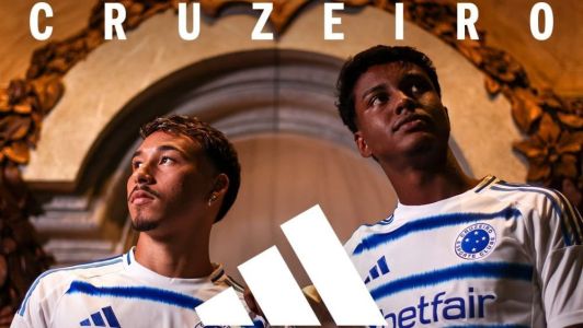 Nova camisa reserva do Cruzeiro para a temporada 2025