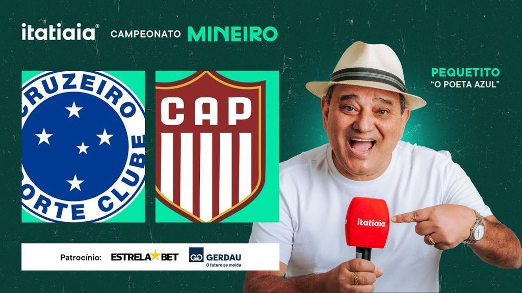 Cruzeiro x Patrocinense: assista, ao vivo, à transmissão da Itatiaia