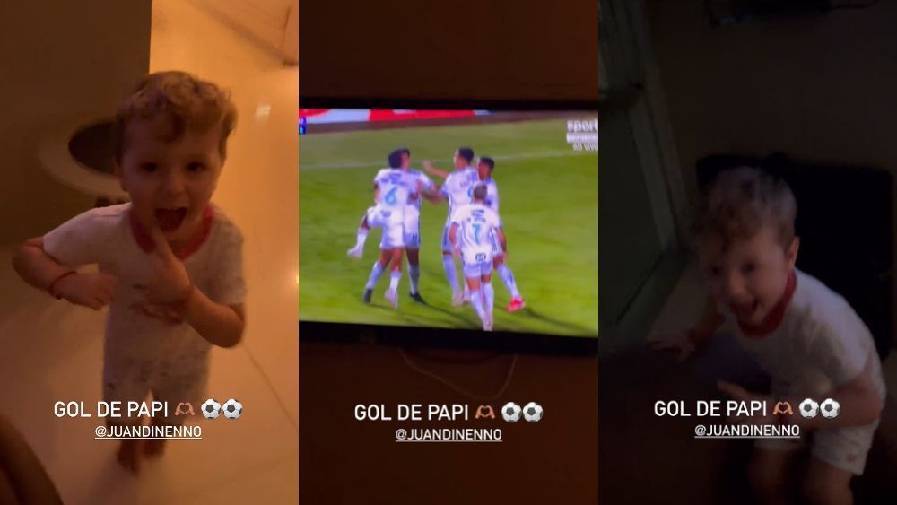 Família de Dinenno, do Cruzeiro, vai à loucura com gols em empate com Vitória