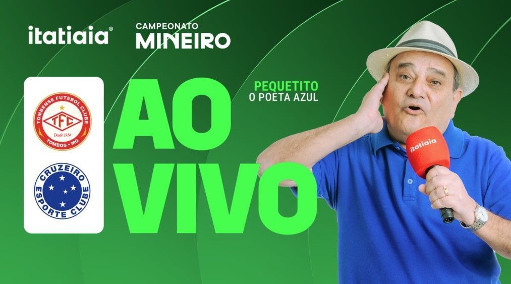 Tombense x Cruzeiro: acompanhe, ao vivo, a transmissão do jogo pelo Mineiro