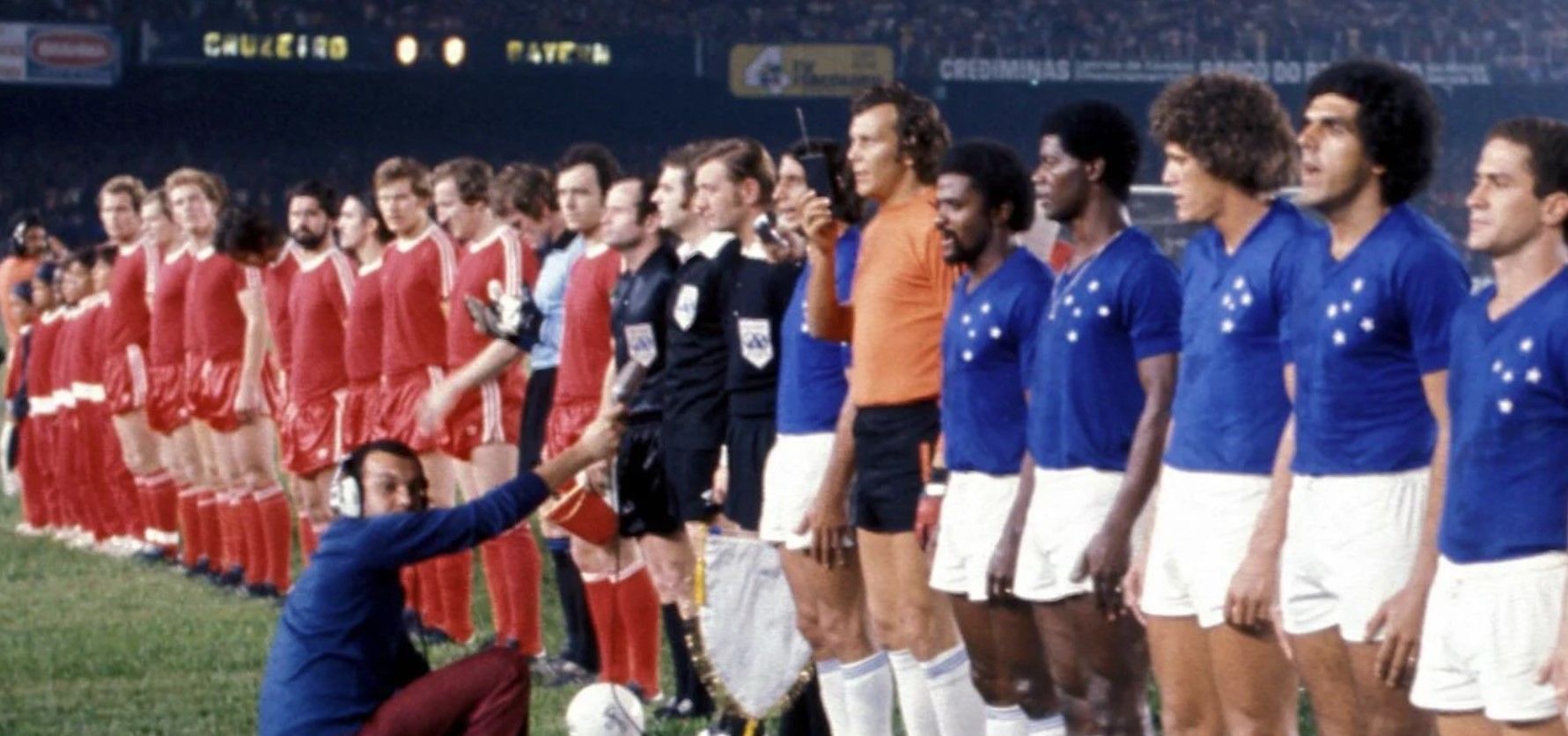 Ídolo do Cruzeiro relembra duelos com Beckenbauer no Mundial de 1976