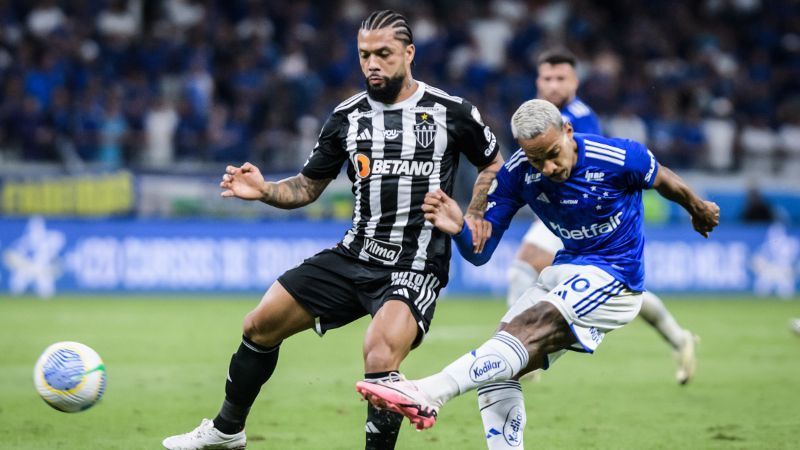 Cruzeiro e Atlético empatam em clássico equilibrado pelo Brasileiro