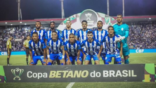 CSA foi uma equipe aguerrida contra o Internacional